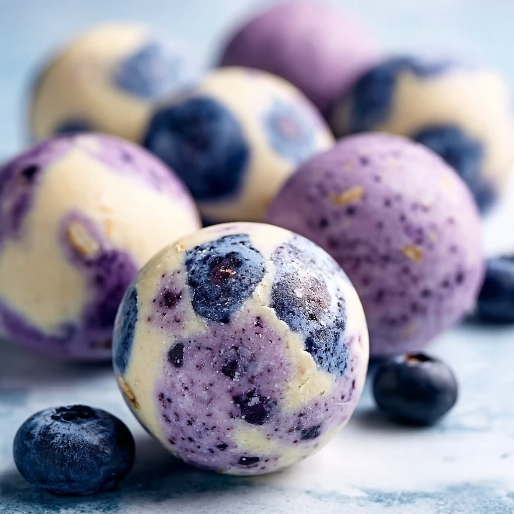 Blueberry Cheesecake Protein Bites Recipe - Recipe Image