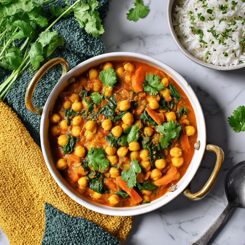 Chickpea and Vegetable Curry Recipe - Recipe Image