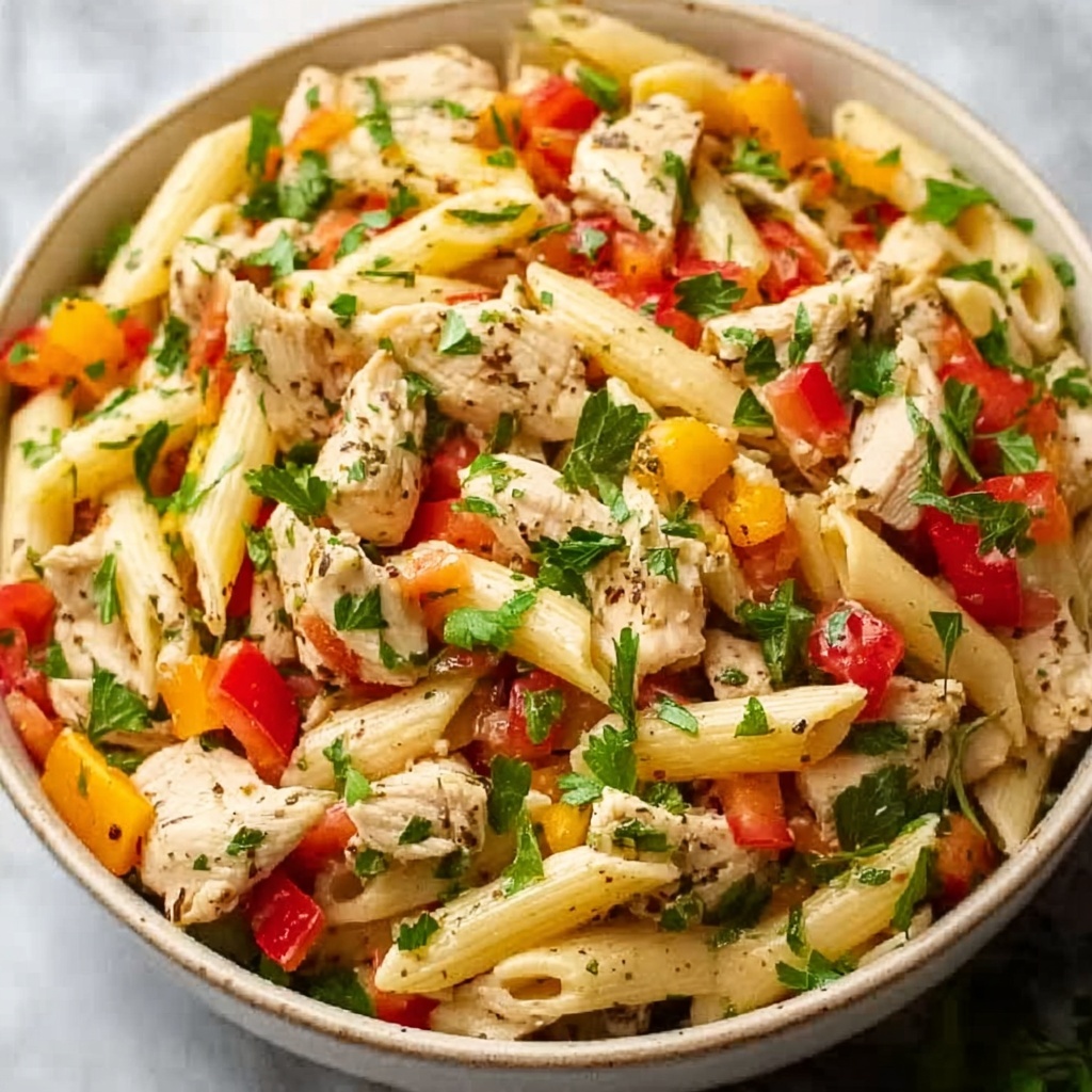 Protein-Packed Chicken Pasta Salad Recipe - Recipe Image