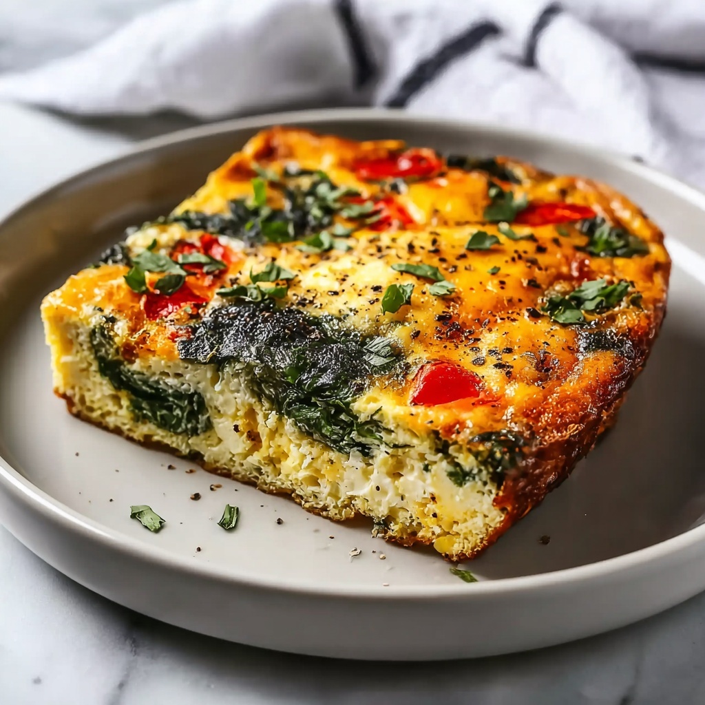 Cheesy Protein-Packed Egg Frittata Recipe - Recipe Image