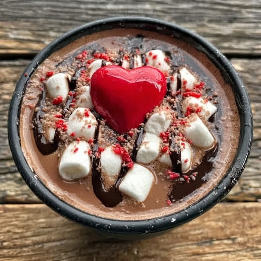 Valentine’s Hot Chocolate Dip Recipe - Recipe Image