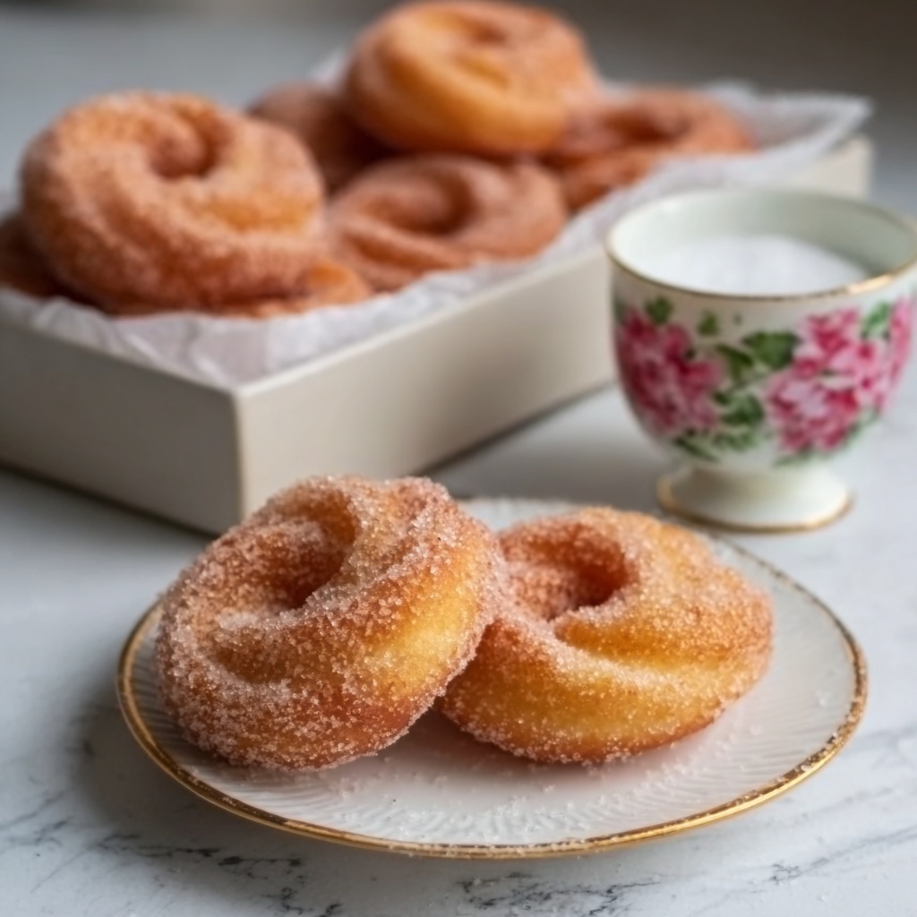 Cinnamon Sugar Twist Doughnuts Recipe - Recipe Image