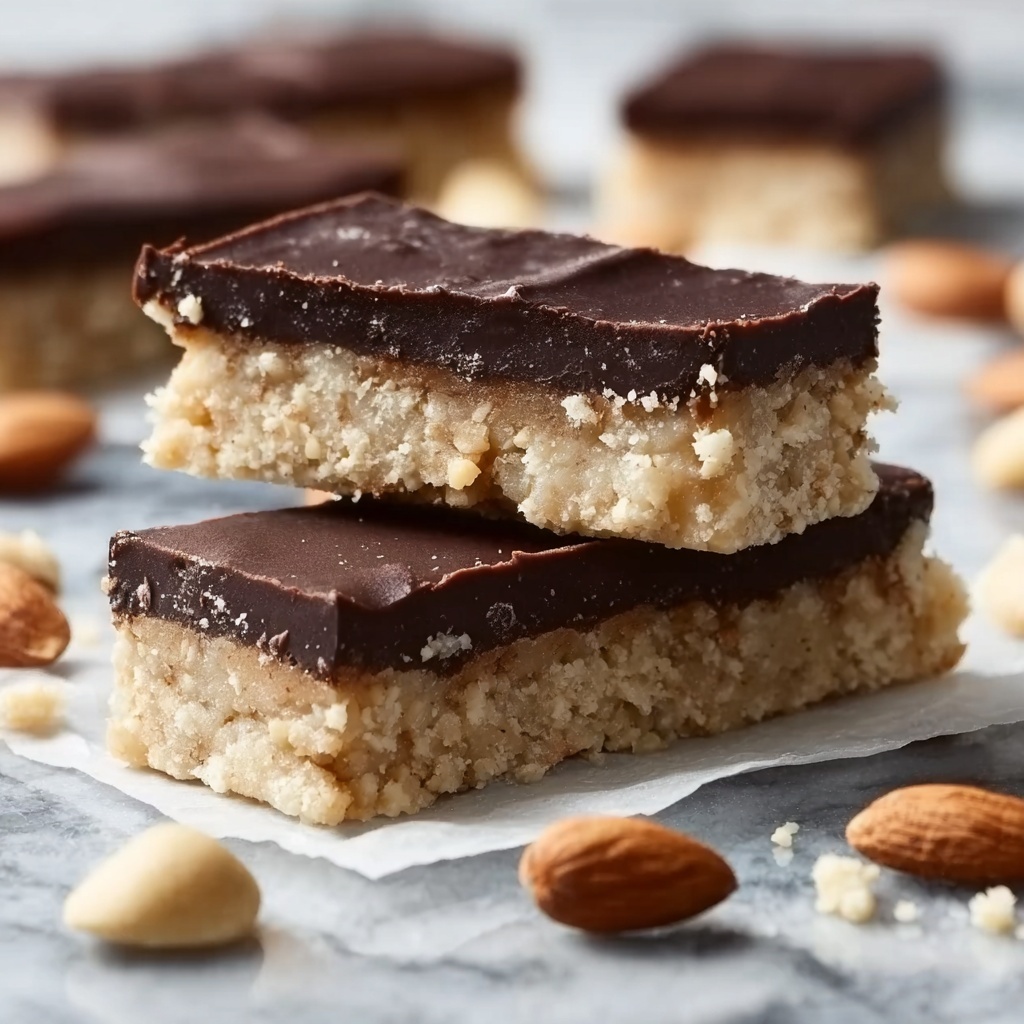 Peanut Buttery Chocolate Protein Bars Recipe - Recipe Image