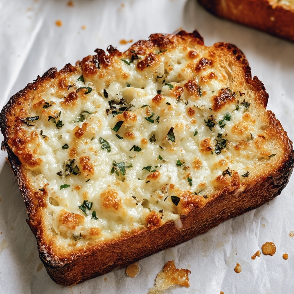 Garlic Cheese Bread Recipe - Recipe Image
