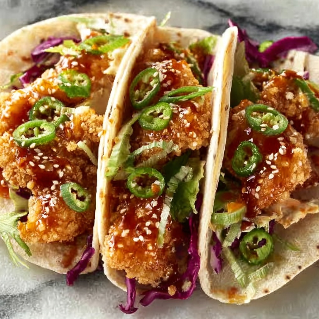 Crispy Chicken Wonton Tacos Recipe - Recipe Image