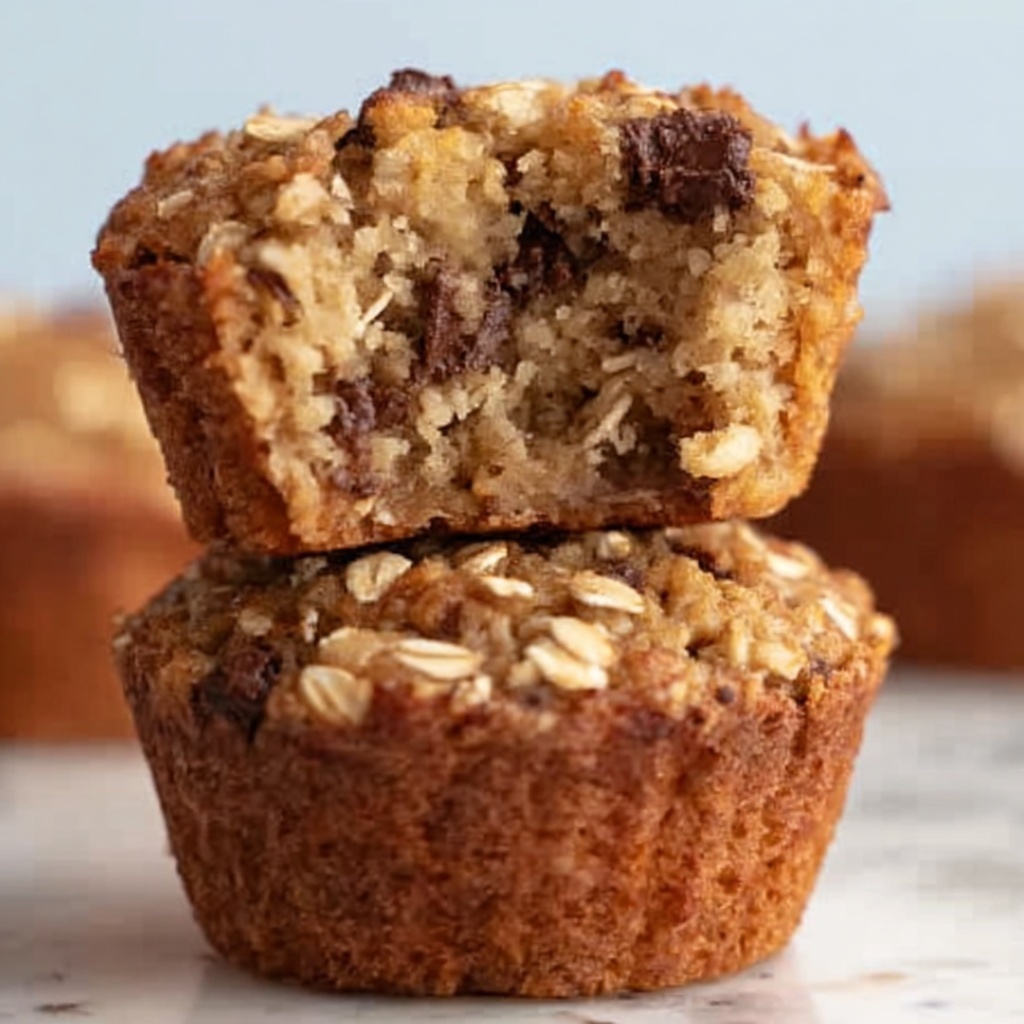 Baked Oatmeal Cups with Berries and Nuts Recipe - Recipe Image