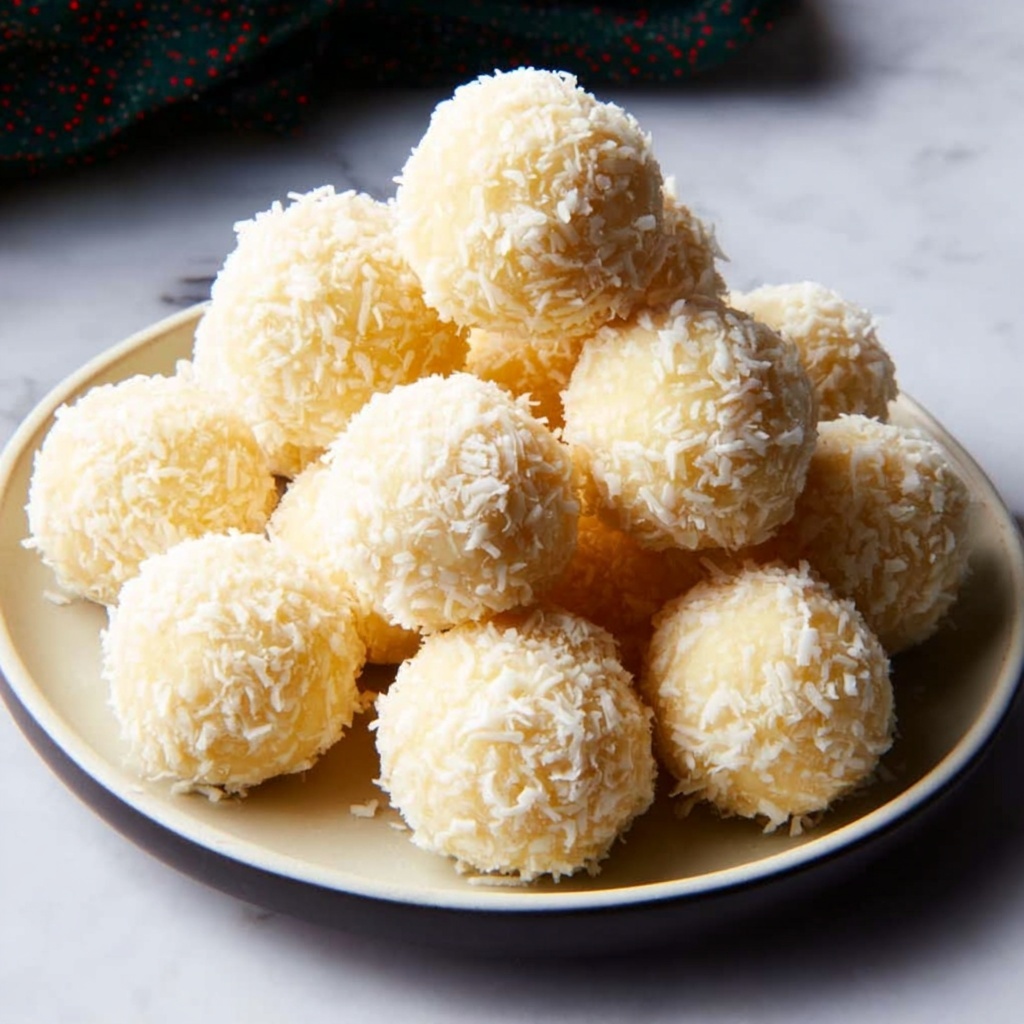 Pineapple Christmas Balls Recipe - Recipe Image