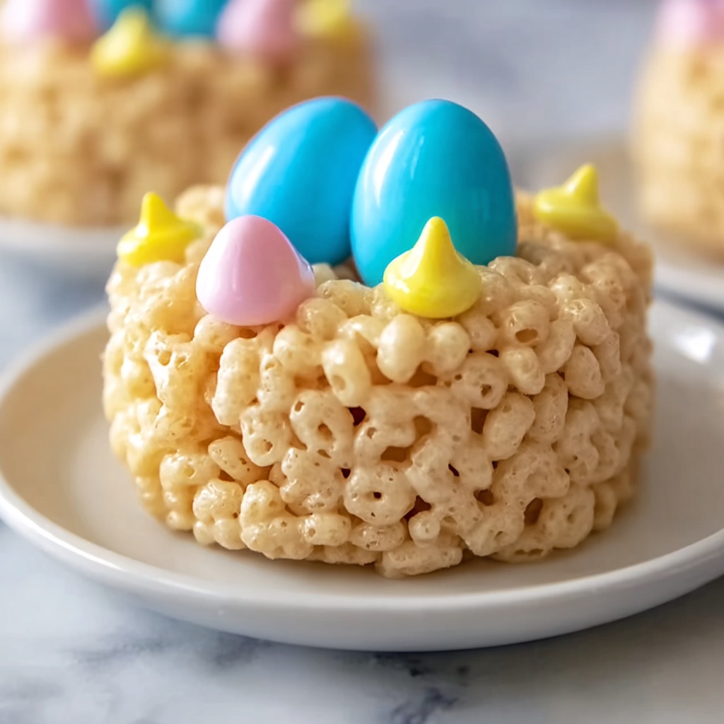 Easter Egg Rice Krispie Treats Recipe - Recipe Image
