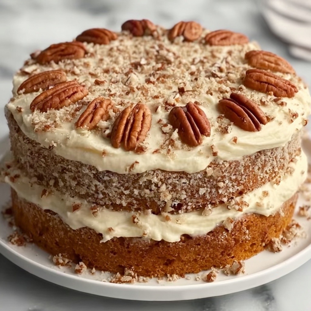 Butter Pecan Cake Recipe - Recipe Image