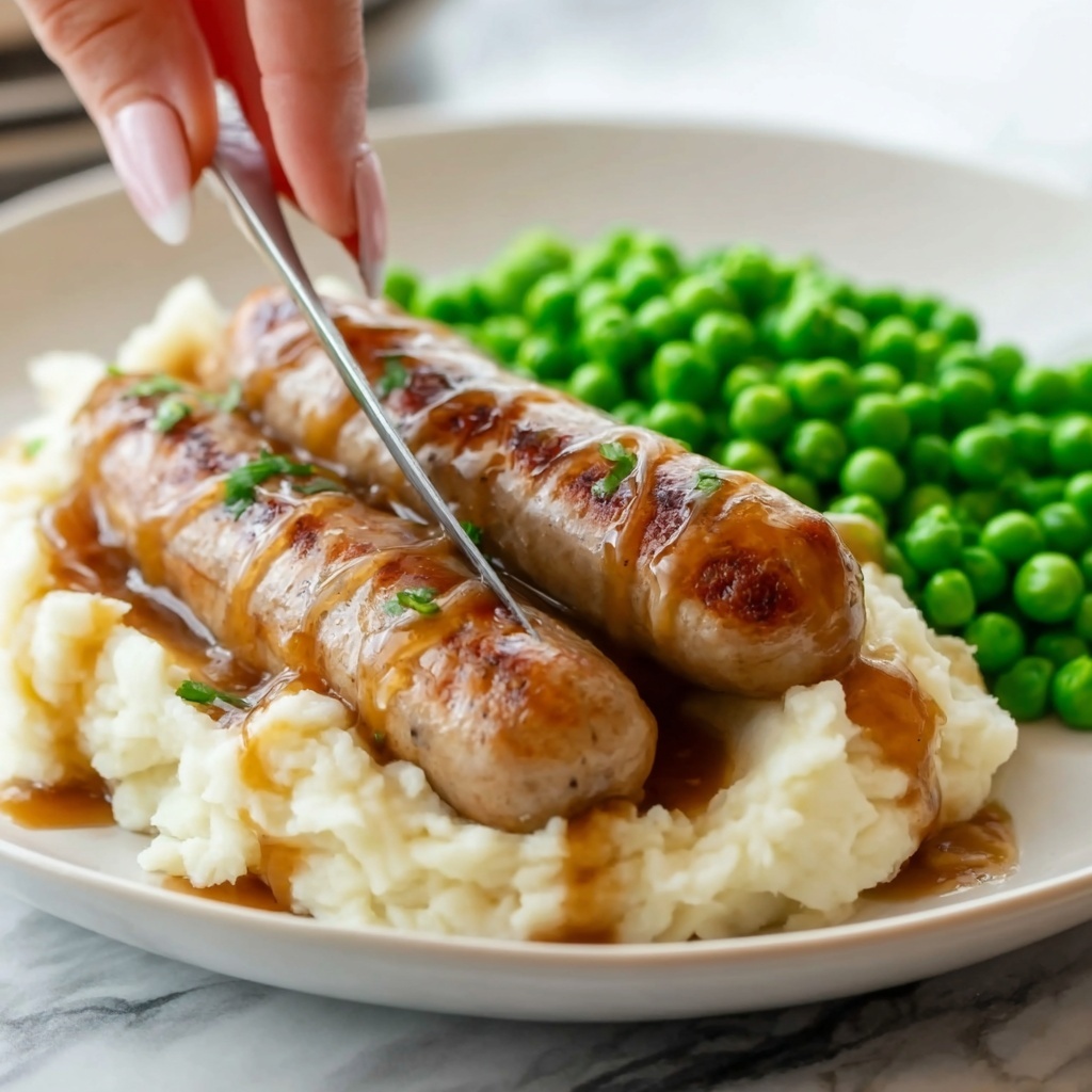 Bangers and Mash Recipe - Recipe Image