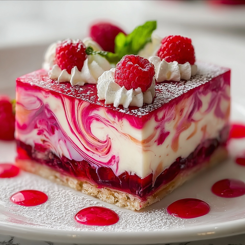 Raspberry Swirl Ice Cream Cake Recipe - Recipe Image