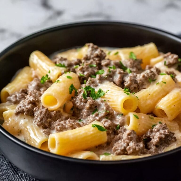 Creamy Beef Pasta Recipe