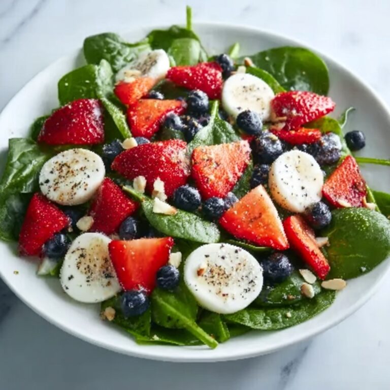 Strawberry and Spinach Salad with Poppy Seed Dressing Recipe