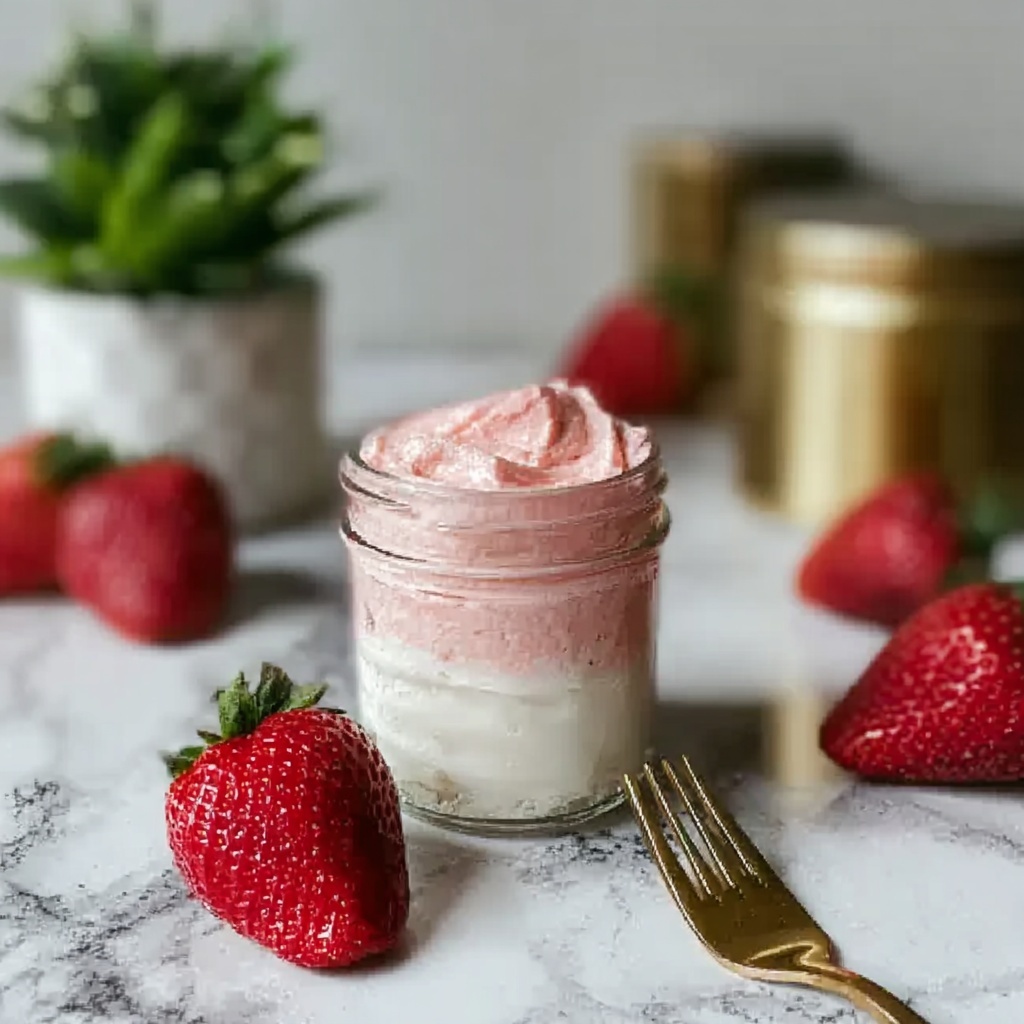 Homemade Strawberry Shortcake Coffee Creamer Recipe - Recipe Image