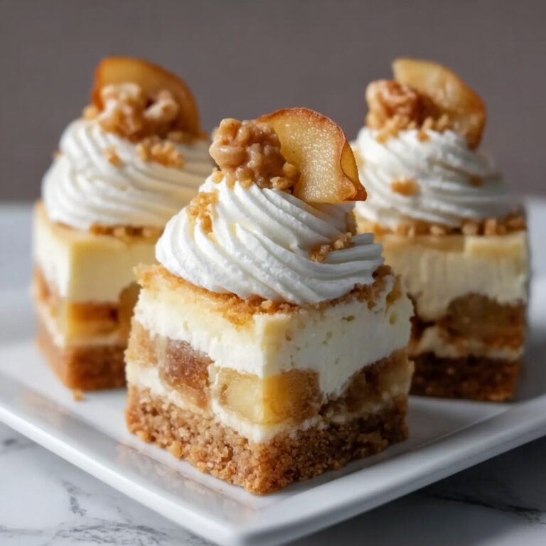 Apple Crisp Mini Cheesecakes Recipe