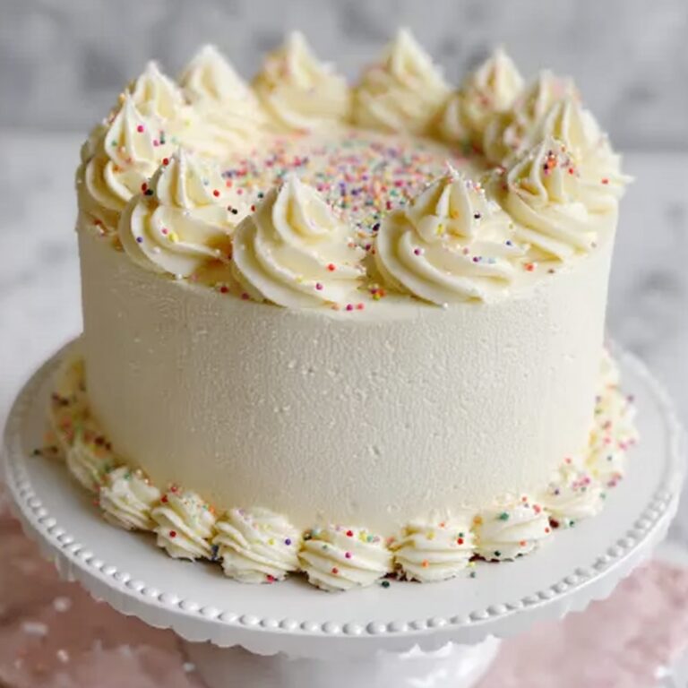 Classic White Cake Recipe