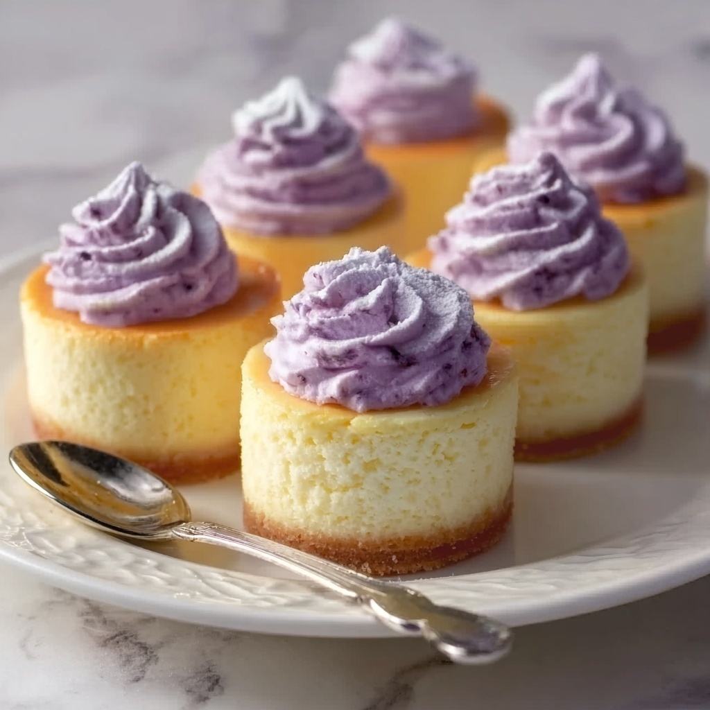 Japanese Mini Cotton Cheesecake Recipe - Recipe Image