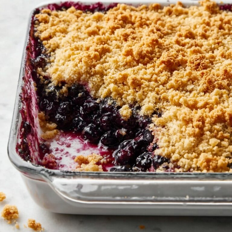 Blueberry Crisp Recipe