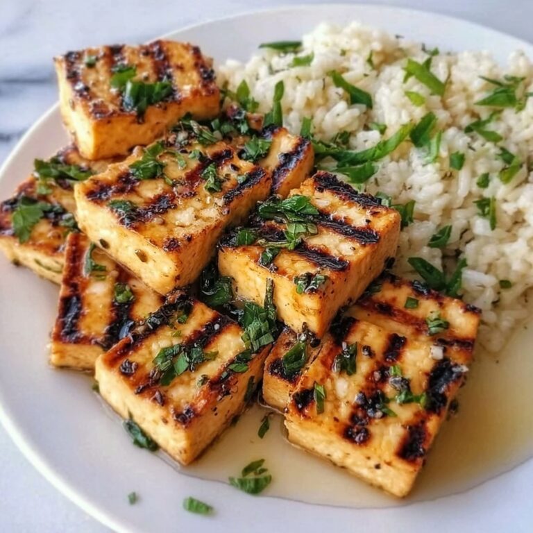 Garlic Herb Butter Tofu Recipe