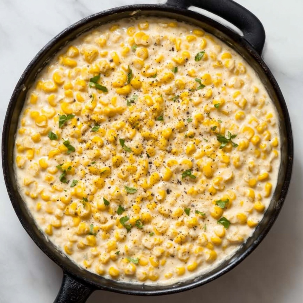 Creamed Corn with Parmesan Recipe - Recipe Image