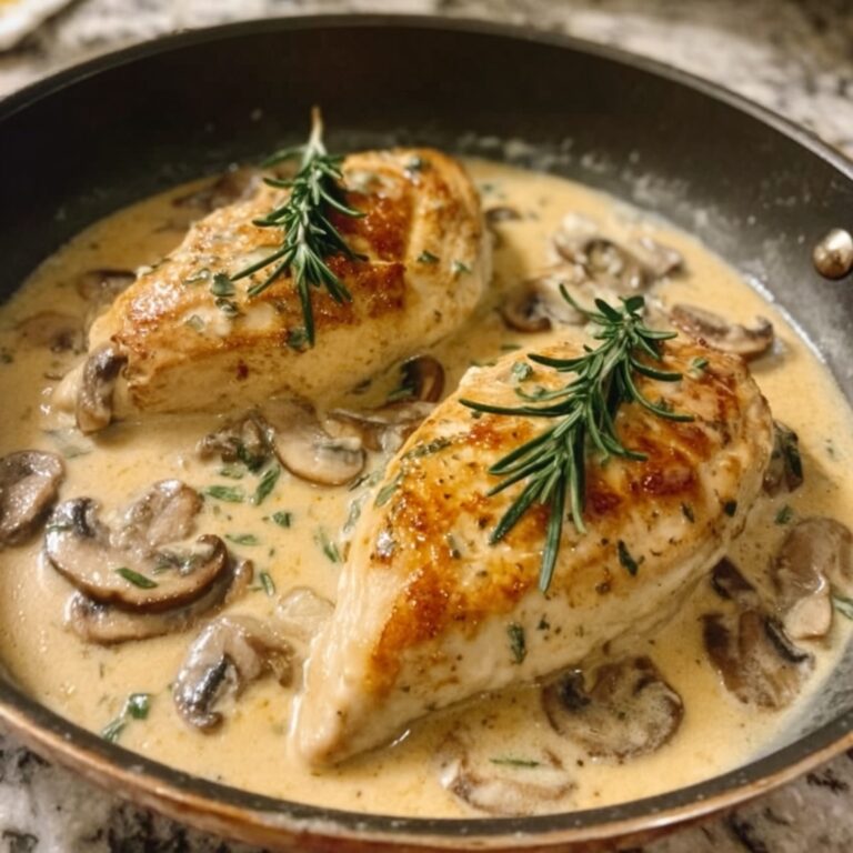 Creamy Dijon Rosemary Chicken Recipe