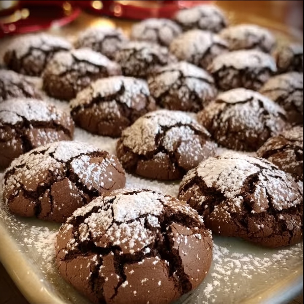 Meltaway Brownie Cookies Recipe - Recipe Image