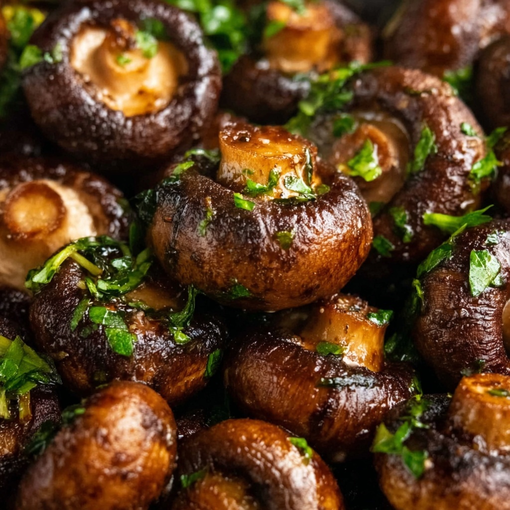 Garlic Mushrooms Recipe - Recipe Image