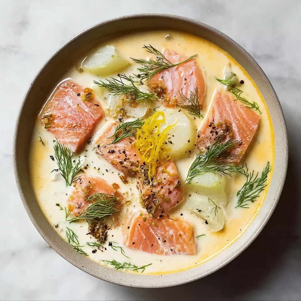 Simple Salmon Chowder: An Incredible Ultimate Recipe - Recipe Image