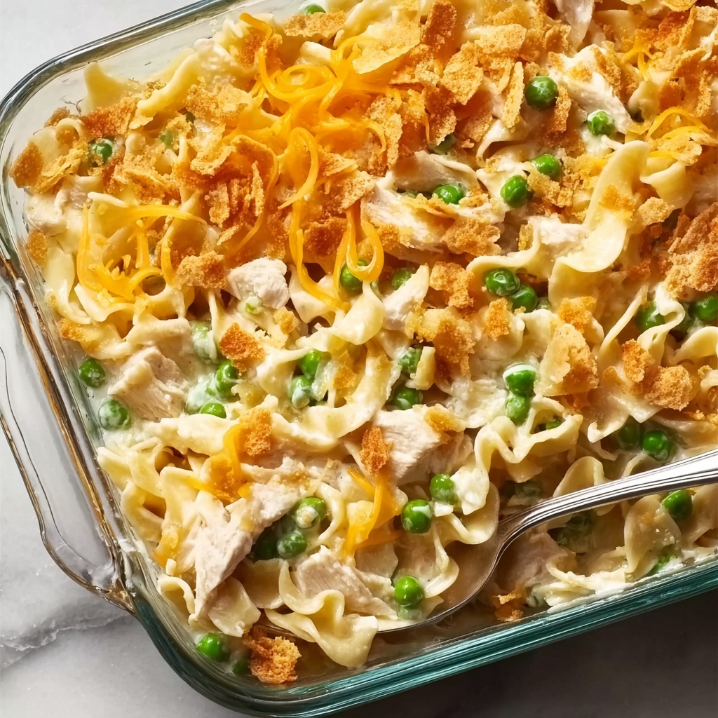 Easy Chicken Noodle Casserole Recipe - Recipe Image