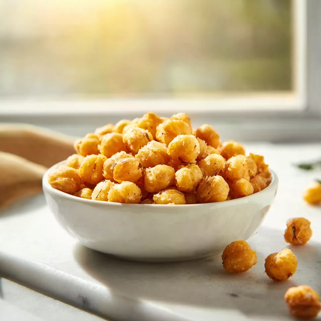 Ranch Crispy Roasted Chickpeas Recipe - Recipe Image