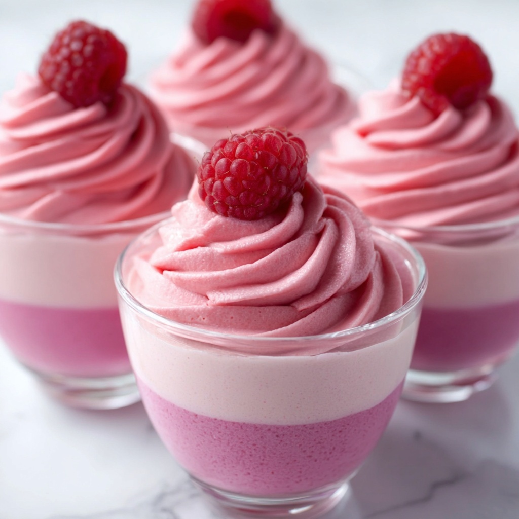 Raspberry Mousse Dessert Recipe - Recipe Image