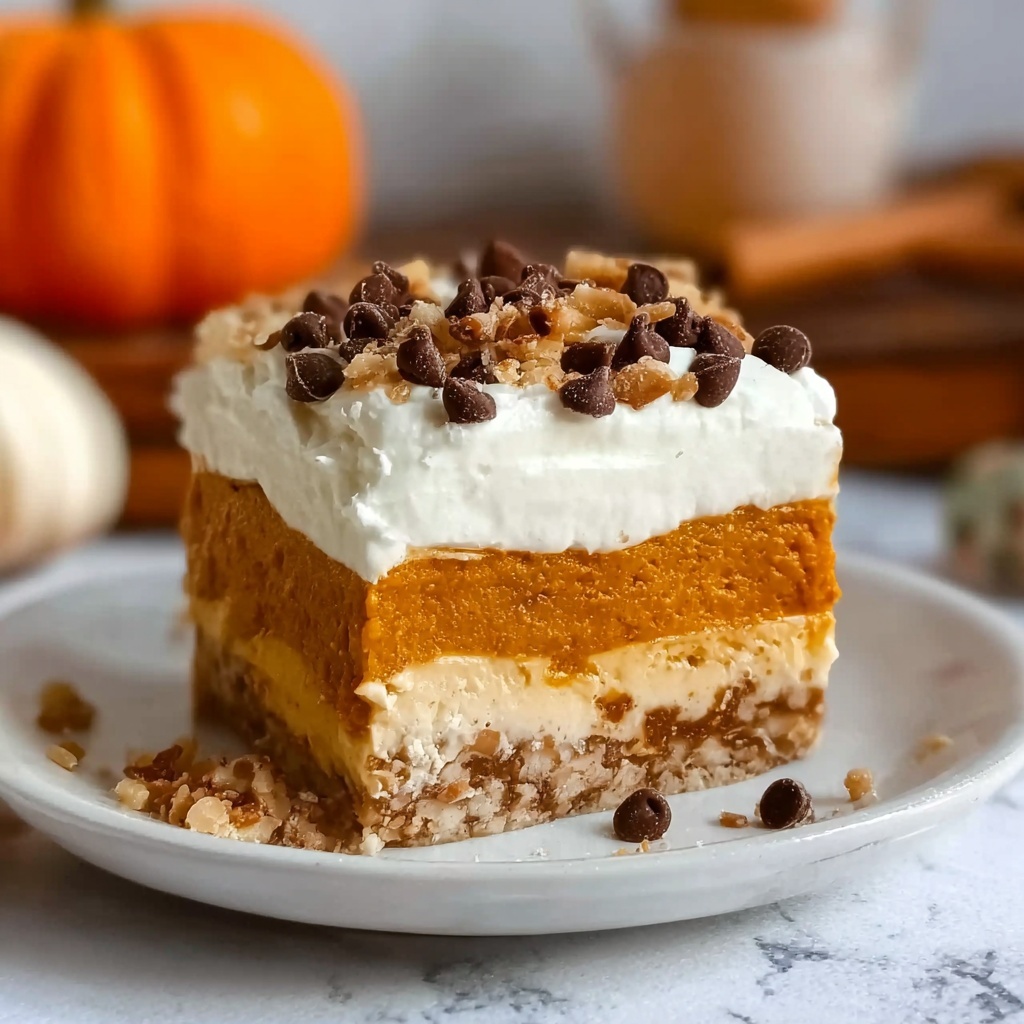 Spiced Pumpkin Earthquake Cake Recipe - Recipe Image