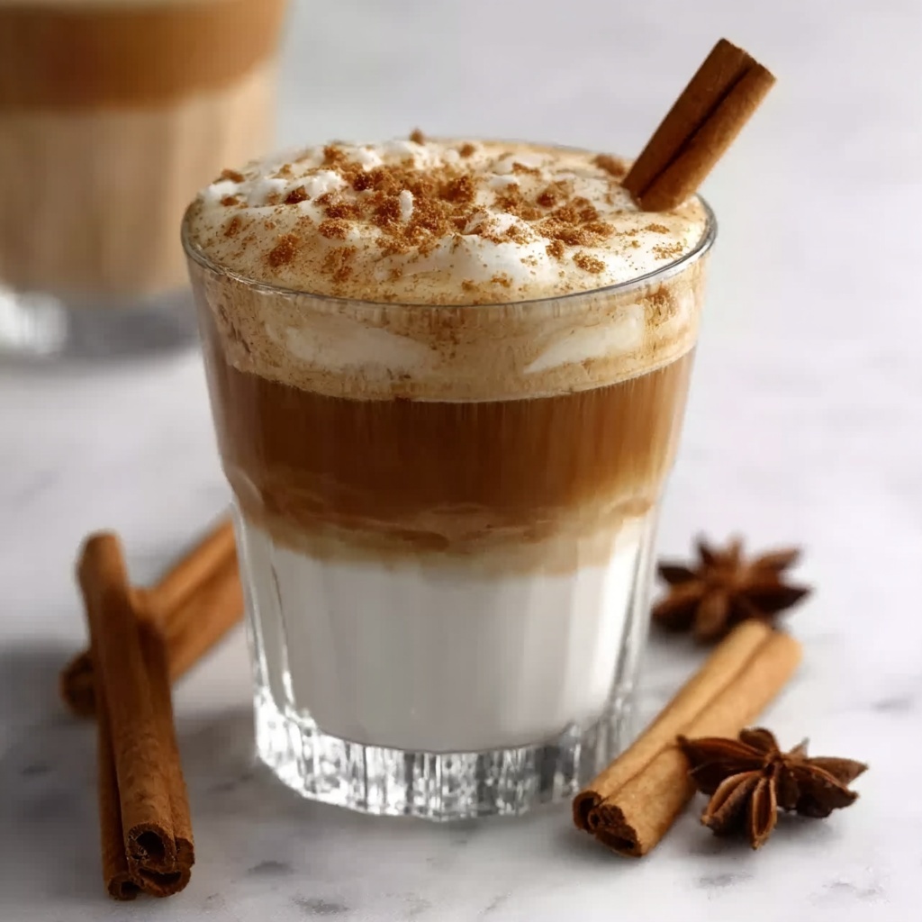 Creamy Vanilla Cinnamon Black Milk Tea Recipe - Recipe Image