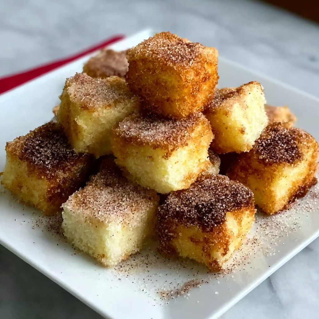Angel Food Cake Churro Bites Recipe - Recipe Image