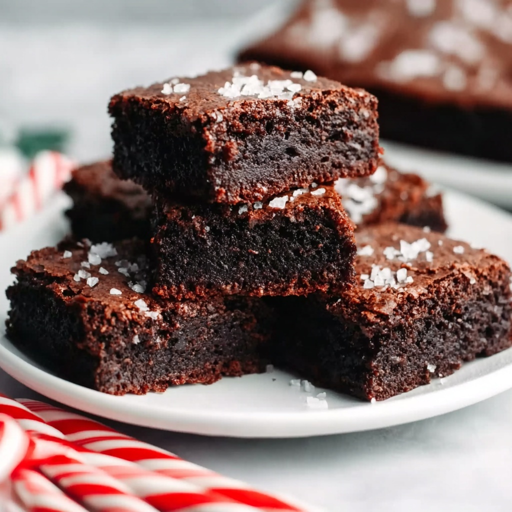 Peppermint Brownies Recipe - Recipe Image