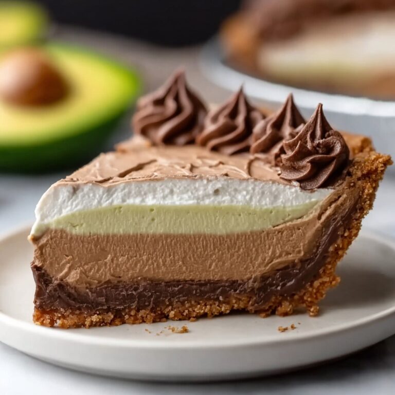 Chocolate Avocado Pie Recipe