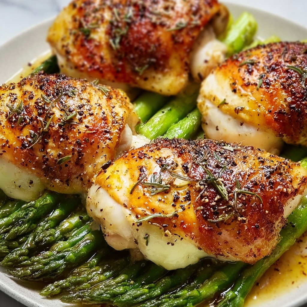 Asparagus Stuffed Chicken Breast Recipe - Recipe Image