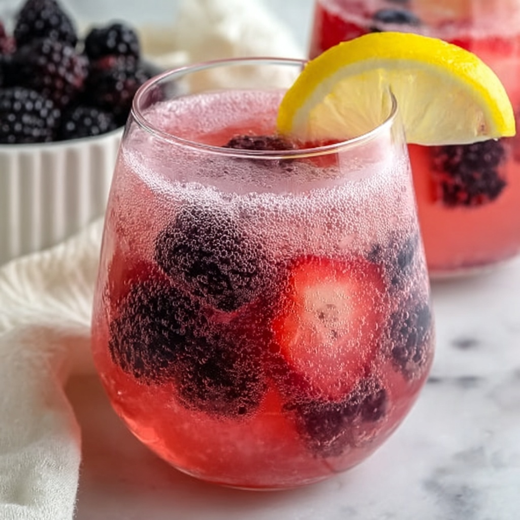 Strawberry Sparkler Mocktail Recipe - Recipe Image