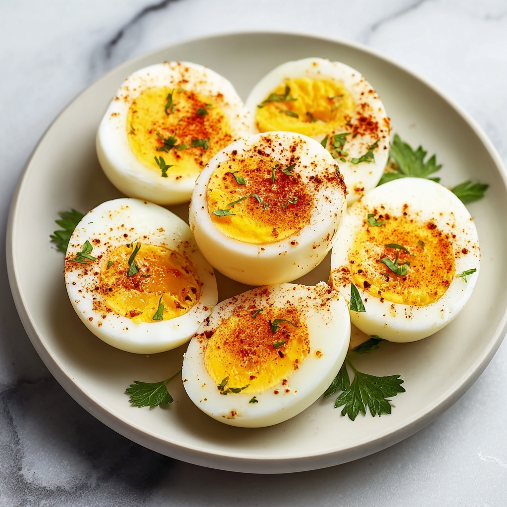 Air Fryer Hard Boiled Eggs Recipe - Recipe Image