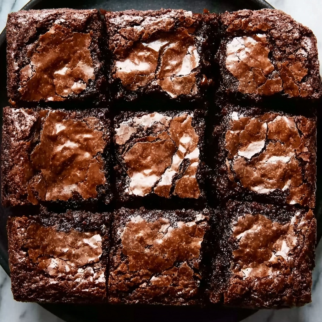 One Bowl Brownies Recipe - Recipe Image