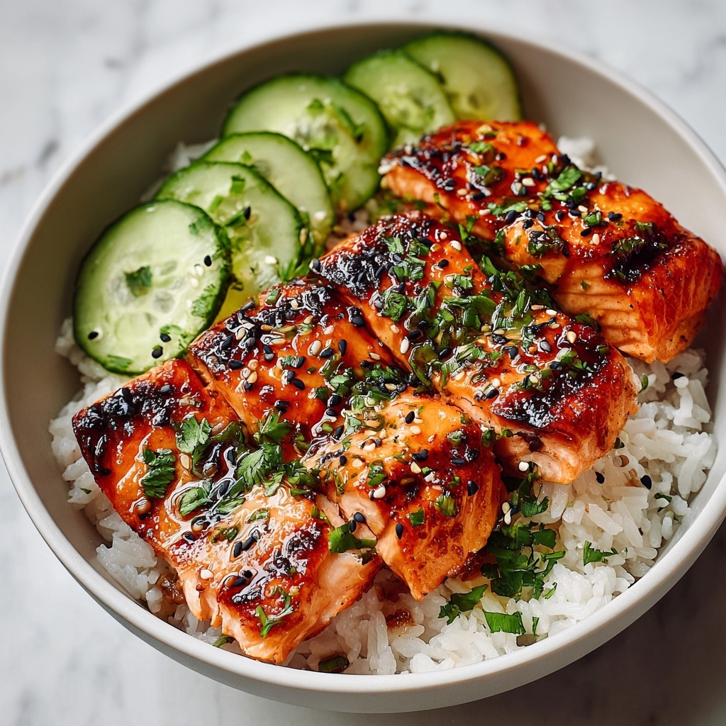 Sweet Chili Salmon Bowl Recipe - Recipe Image