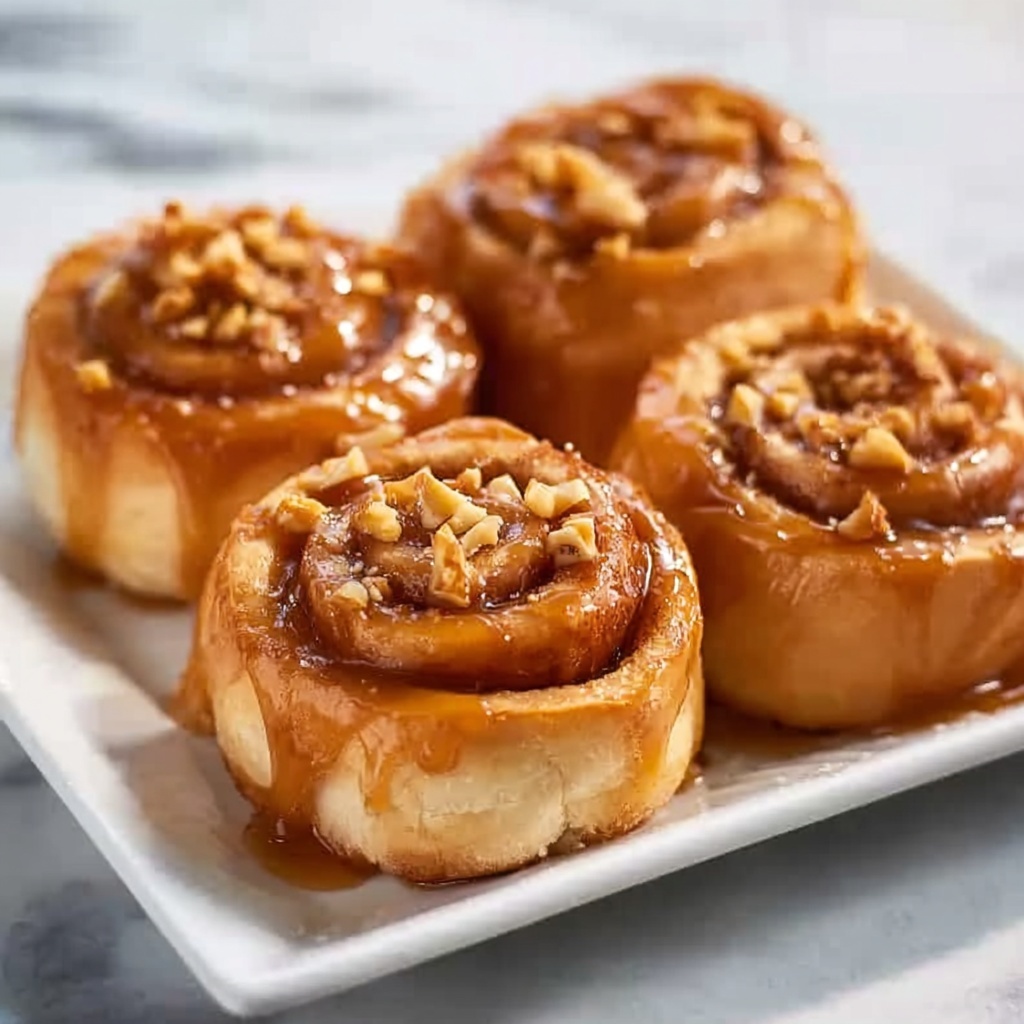Caramel Apple Cinnamon Rolls Recipe - Recipe Image