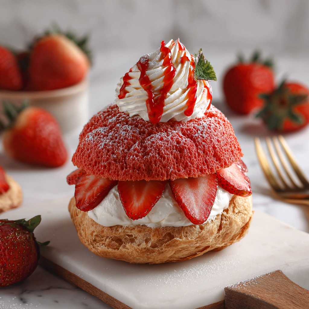 Triple Chocolate Choux Buns Recipe - Recipe Image