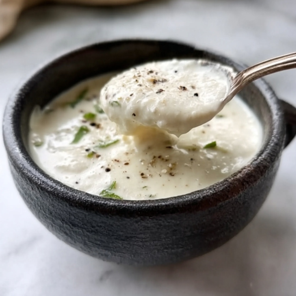 White Garlic Pizza Sauce Recipe - Recipe Image