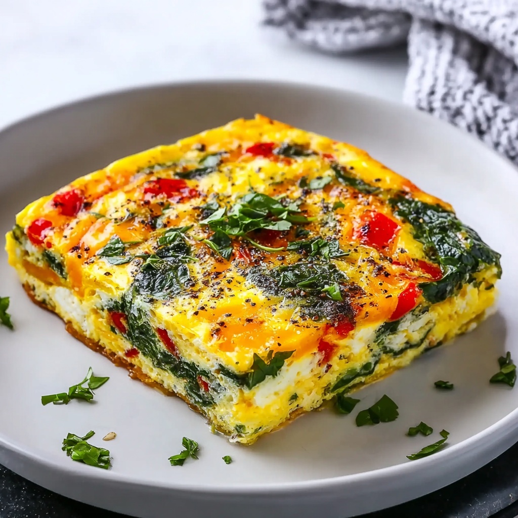 Cheesy Protein-Packed Egg Frittata Recipe - Recipe Image