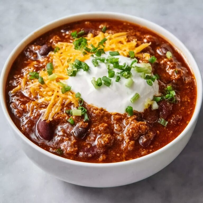 Homemade Chili Recipe