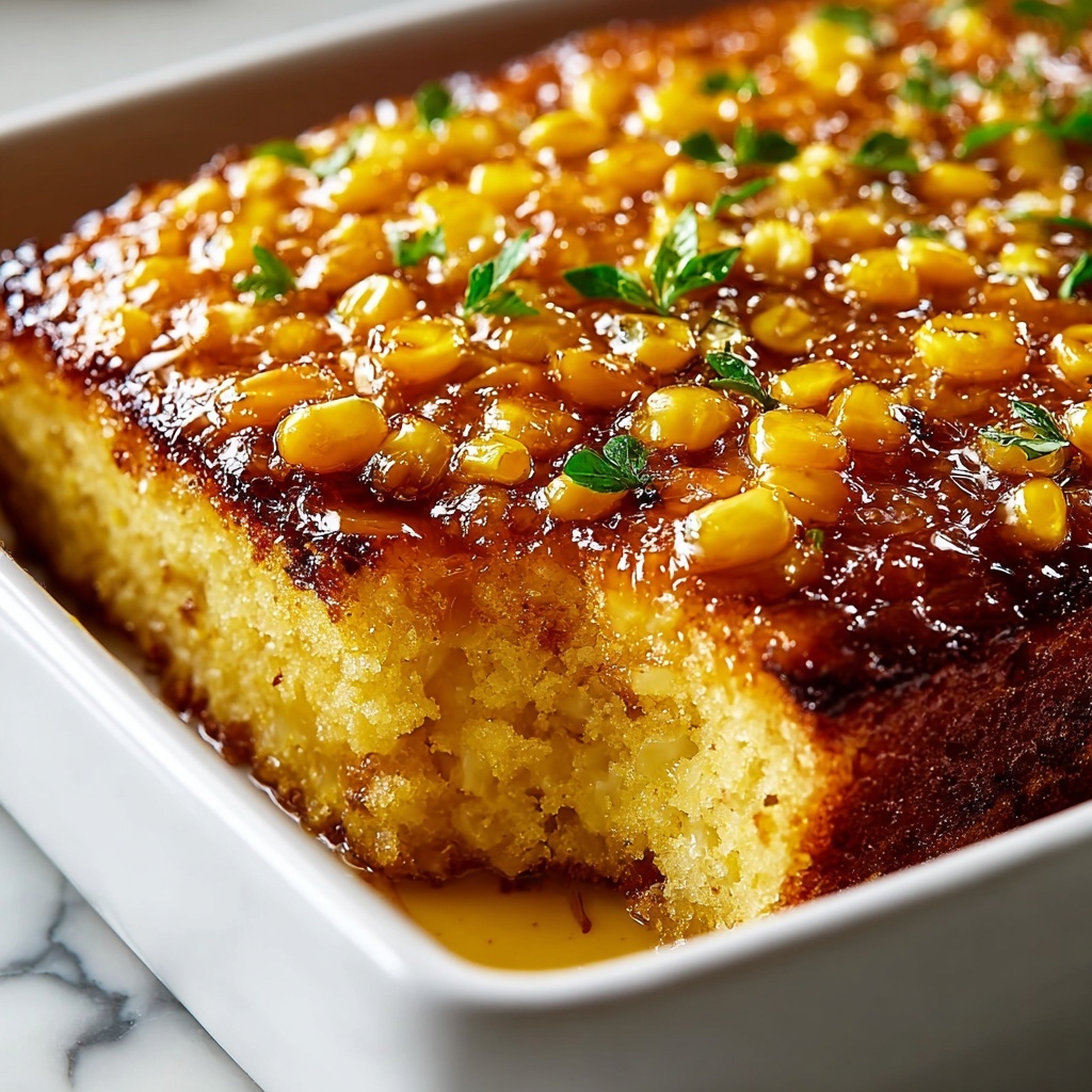 Sweet Harmony Honey Glazed Corn Casserole Recipe - Recipe Image