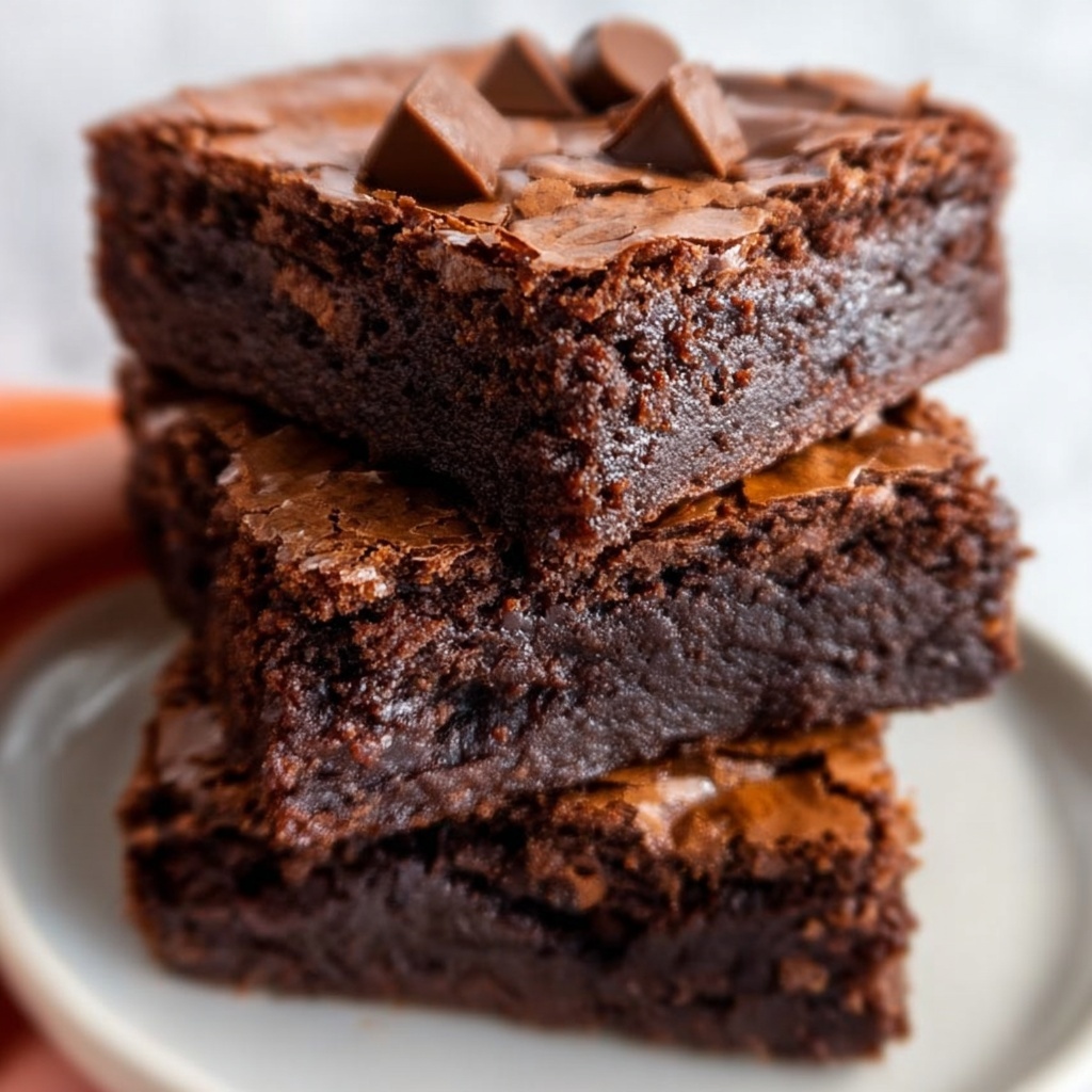 Swirled Peanut Butter Fudge Brownies Recipe - Recipe Image