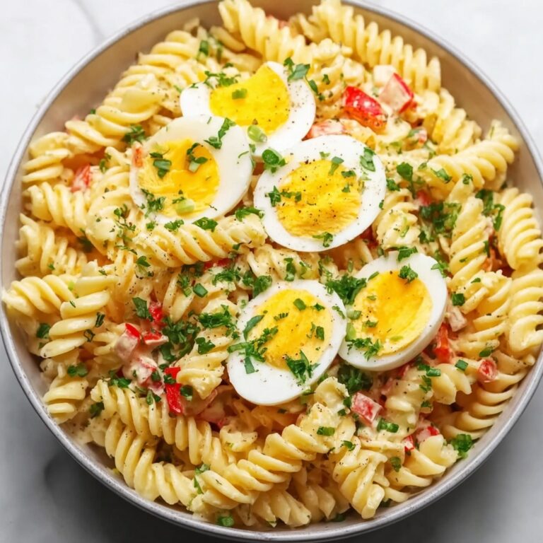 Deviled Egg Pasta Salad Recipe