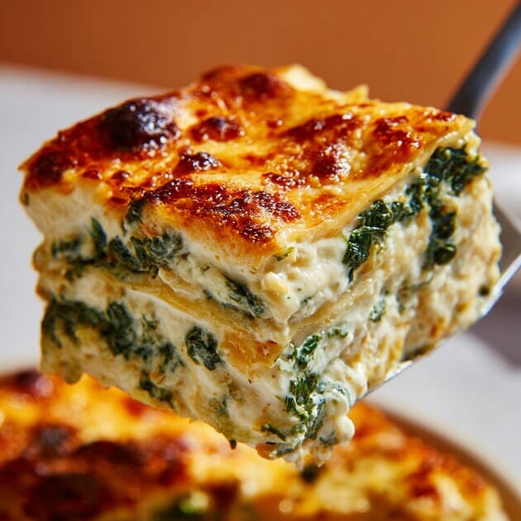 Butternut Squash and Spinach Lasagna Recipe - Recipe Image